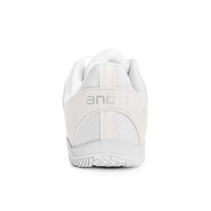 Andro Shoes Cross Step Pro white/silver | Tabletennis11 (TT11)