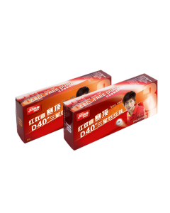 DHS D40+ 3*** ITTF 10 Balls (seam)