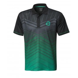 Andro Shirt Letis black/green | Tabletennis11.com (TT11)