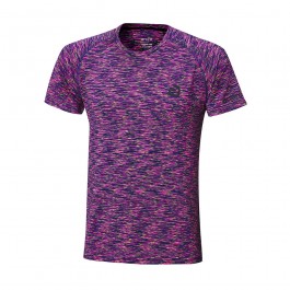Andro T-Shirt Melange Multicolor magenta/darkblue