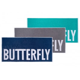 Butterfly Towel Logo Navy 