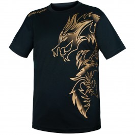 Donic T-shirt Dragon black/gold