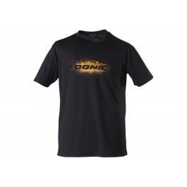 Donic T-shirt "Logo Promo" black/orange