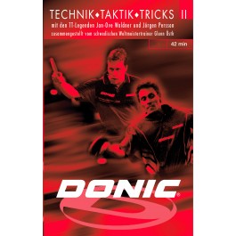 DVD Donic Techniques Tactics Tricks II