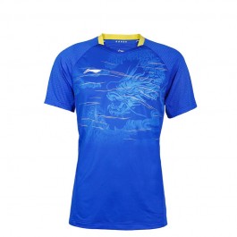 Li-Ning T-Shirt National Team AAYQ057-1 blue China