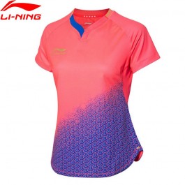 Li-Ning Women's Shirt National Team AAYP072-2H red
