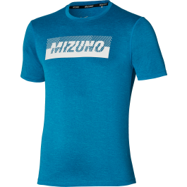 Mizuno T-shirt Core Graphic Tee mykonos blue