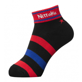 Nittaku 3-Star Socks Black/red (2970)