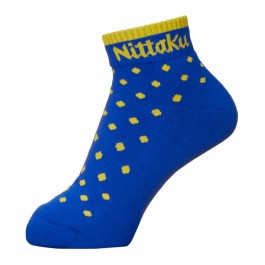 Nittaku Polkadot Socks Blue/Yellow (2966/09)