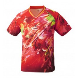 Nittaku Shirt Skyleaf red (2180)