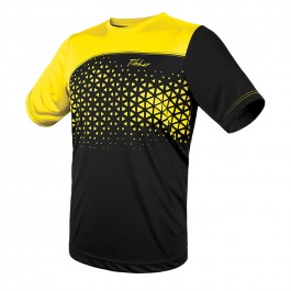 Tibhar T-shirt Game black/yellow