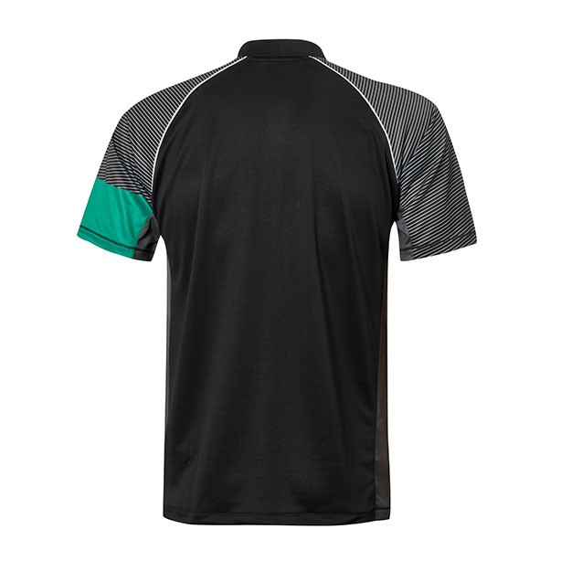 Andro Shirt Tilston black/green | Tabletennis11.com (TT11)
