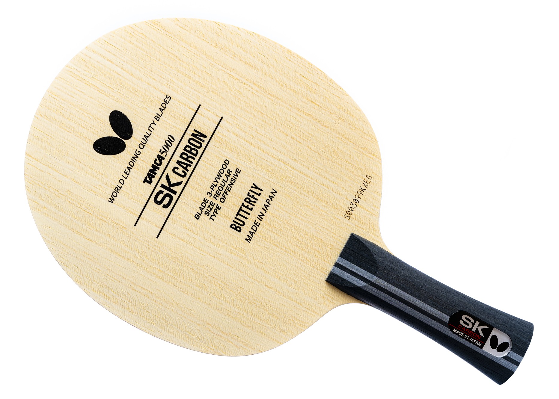 ST/FL Butterfly SK Carbon Table Tennis Racket / Wood Ping Pong Blade Paddle 