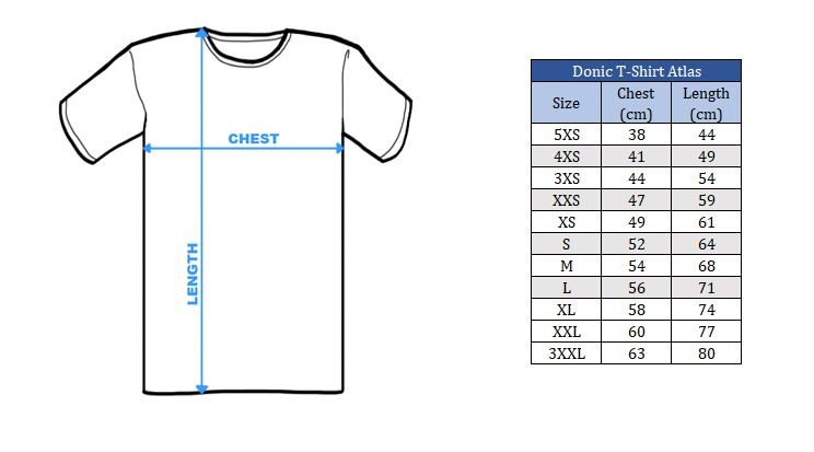 DONIC T-Shirt Atlas navy/cyan | Tabletennis11.com (TT11)
