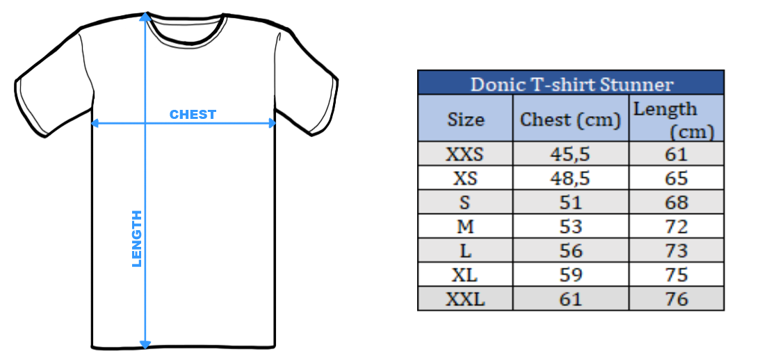 Donic T-Shirt Stunner anthracite/black/yellow | Tabletennis11.com (TT11)