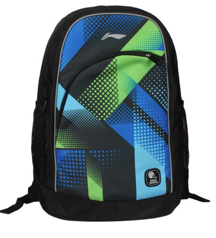 Li-Ning Backpack ABSR206-1C black/green/blue | Tabletennis11.com (TT11)