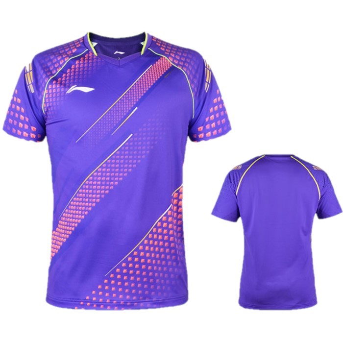 Li-Ning T-Shirt AAYR183-3 purple | Tabletennis11.com (TT11)