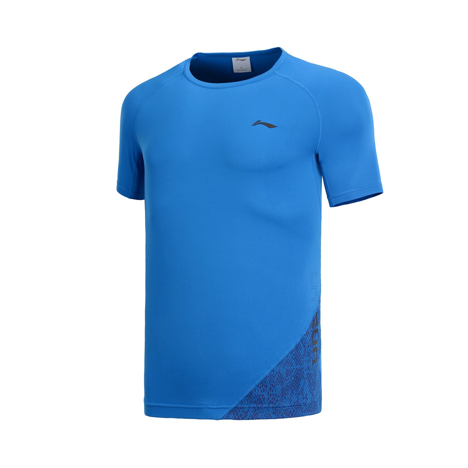Li-Ning T-Shirt ATSP039-2 blue | Tabletennis11.com (TT11)
