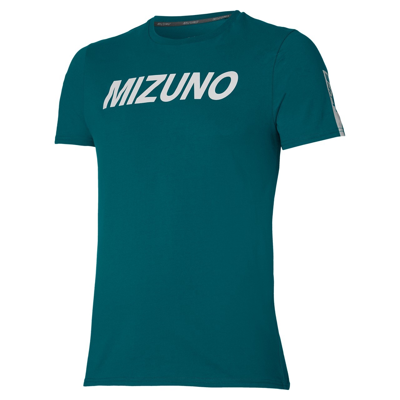 Individualiteit Plagen Natura Mizuno T-shirt Tee K2GA1603 harbor blue | Tabletennis11.com (TT11)