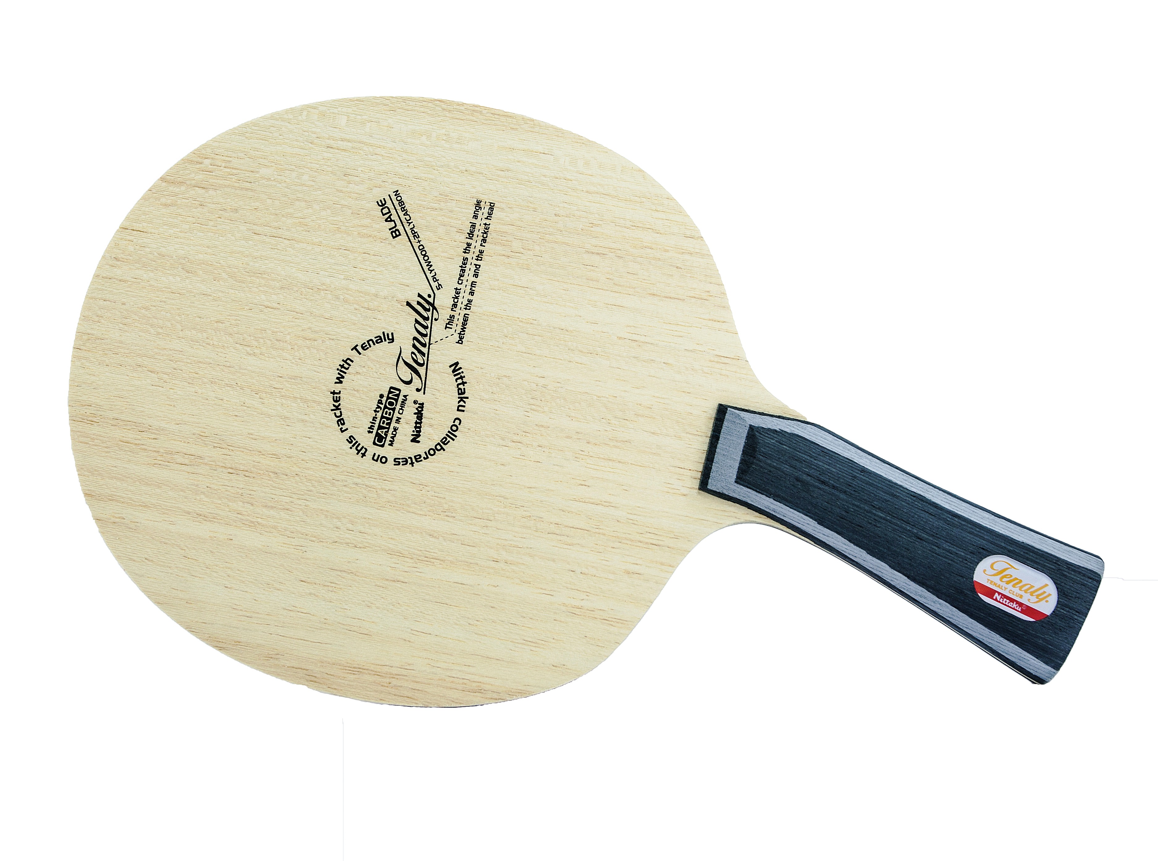 Details about   Nittaku Tenaly Carbon Table Tennis Ping Pong Racket Paddle  Made in Japan 