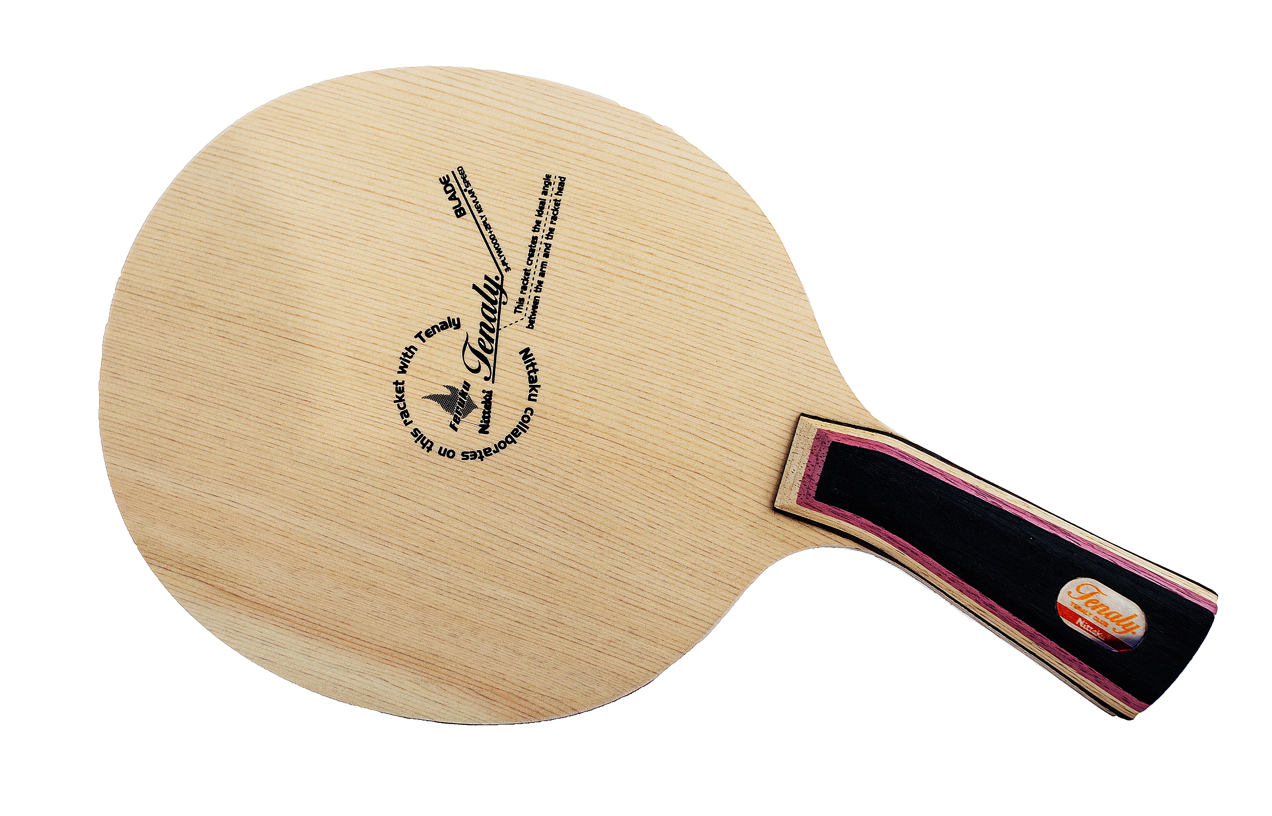 Paddle  Made in Japan Ping Pong Racket Nittaku Tenaly Original Table Tennis 