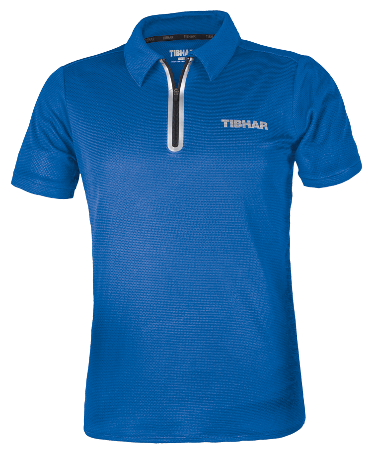 Tibhar Shirt Globe blue | Tabletennis11.com (TT11)