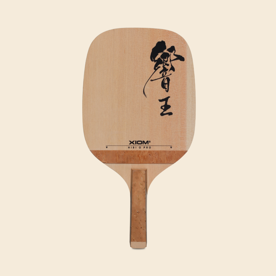 Xiom Hibi O PRO Table Tennis Ping Pong Hinoki Penhold Racket Blade Japan 