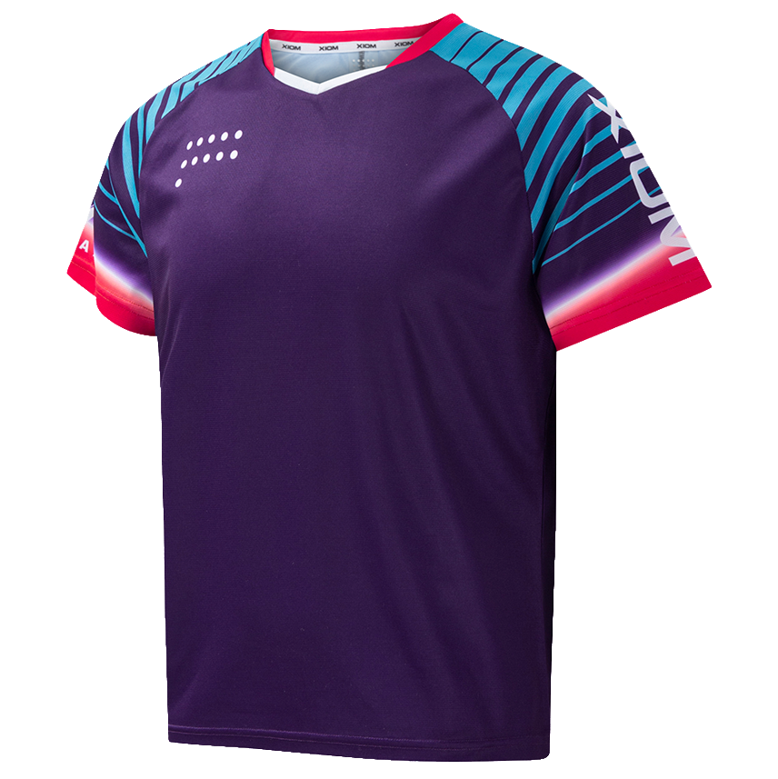 Xiom Shirt Dexter 2 purple | Tabletennis11.com (TT11)