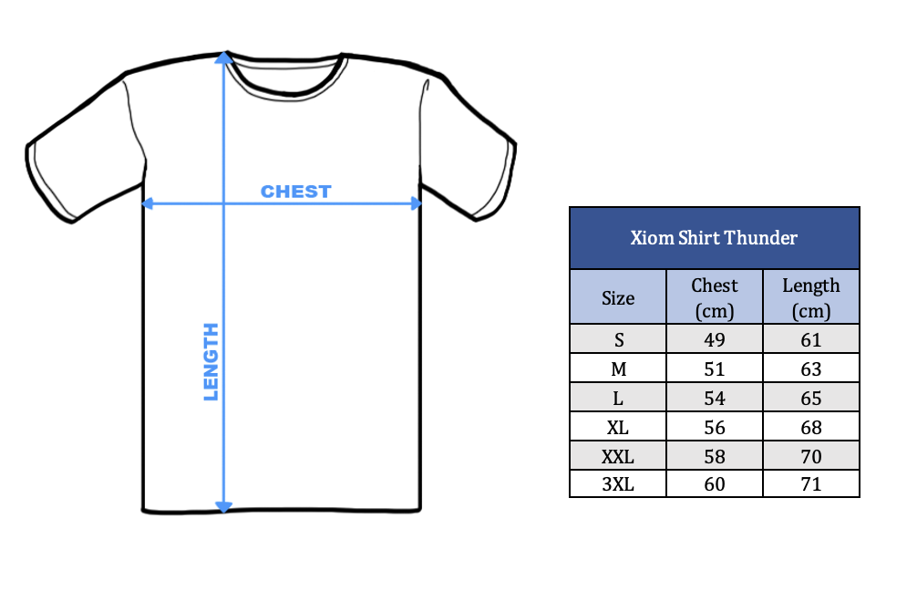 Xiom Shirt Thunder navy | Tabletennis11.com (TT11)