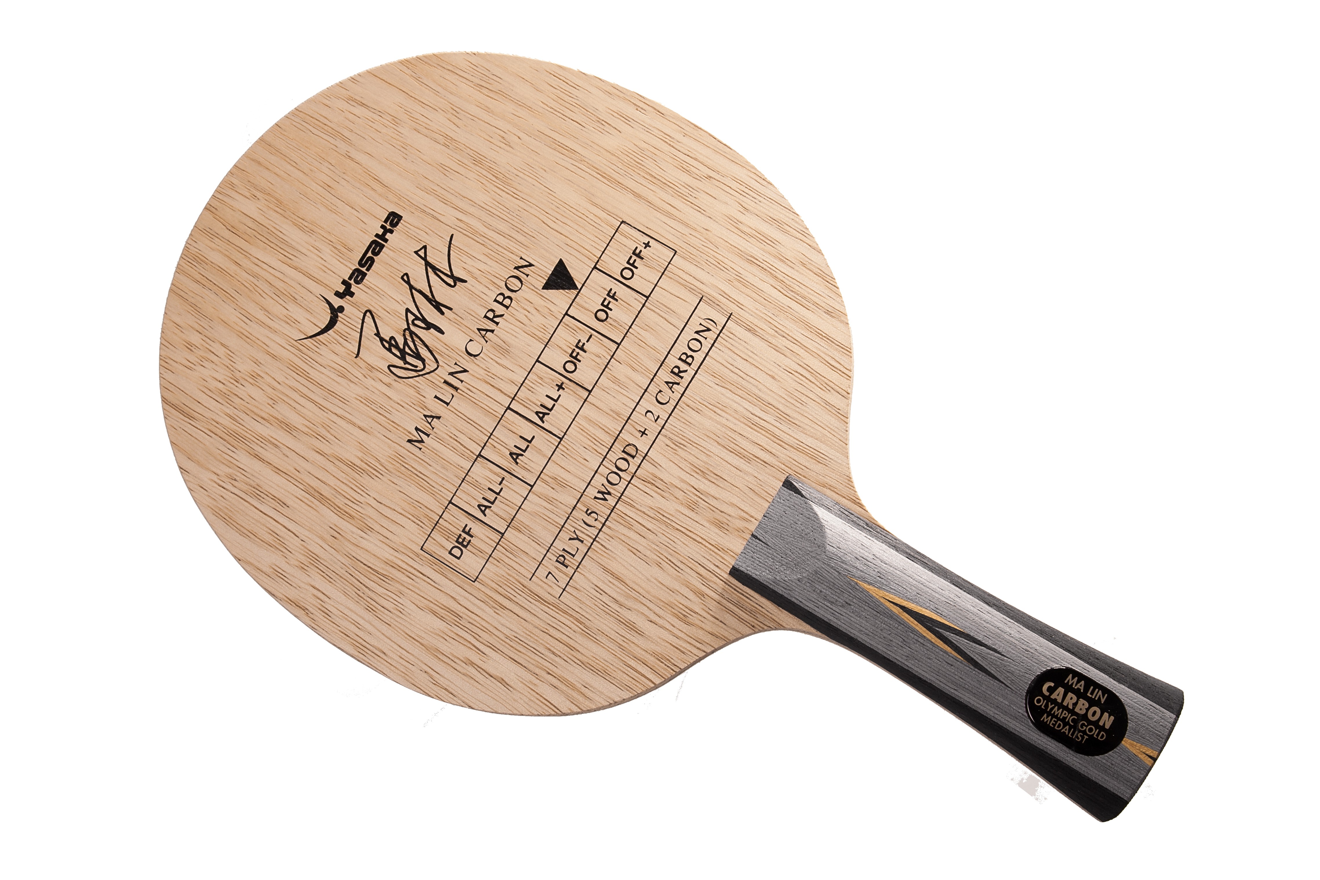 OFF Unique Table Tennis Blade Yasaka  Ma Lin Extra Special 7 Ply Wood 