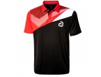 View Table Tennis Clothing Andro Kid's Shirt Lavor black/red