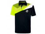 View Table Tennis Clothing Andro Kid's Shirt Lavor black/yellow