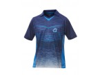View Table Tennis Clothing Andro Kid's Shirt Minto navy/blue
