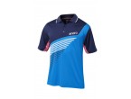 View Table Tennis Clothing Andro Shirt Harris Cotton blue/navy