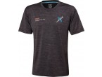 View Table Tennis Clothing Andro T-Shirt Cassini darkgrey melange