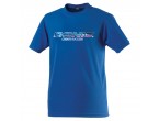 View Table Tennis Clothing Donic Kids' T-shirt Logo cyan