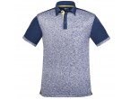 View Table Tennis Clothing Donic Shirt Melange-Pro blue melange/navy