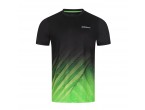 View Table Tennis Clothing DONIC T-Shirt Argon black/lime