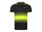 View Table Tennis Clothing DONIC T-Shirt Bound black/yellow