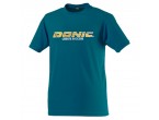 View Table Tennis Clothing Donic T-shirt Logo (cotton) dark aqua 