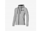 View Table Tennis Clothing Mizuno Katakana Sweat Jacket (K2GC1604) grey