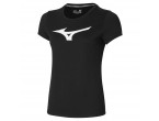 View Table Tennis Clothing Mizuno T-shirt RB Logo Tee Lady's K2GA1803 black