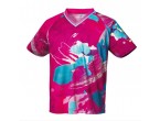 View Table Tennis Clothing Nittaku Shirt Skyfail (2204) magenta