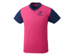 View Table Tennis Clothing Nittaku T-shirt VNT-IV Pink (2090)
