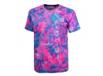 View Table Tennis Clothing Andro Shirt Barci blue/pink