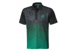 View Table Tennis Clothing Andro Shirt Letis black/green