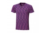 View Table Tennis Clothing Andro T-Shirt Melange Multicolor magenta/darkblue
