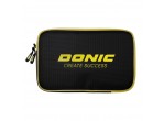 View Table Tennis Bags Donic Double cover Duplex black/yellow