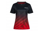 View Table Tennis Clothing DONIC Flow Lady black/red