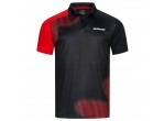 View Table Tennis Clothing DONIC Shirt Caliber black/red